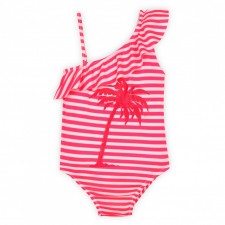 Swimwear fuchsia stripe lycra