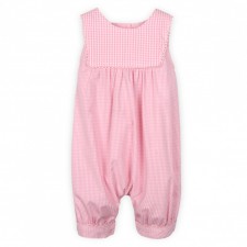 Jumpsuit pink checks