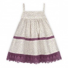 Dress bb little purple flower
