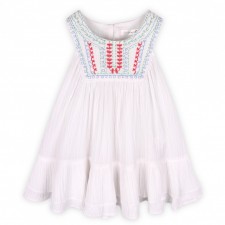 Dress bb white cotton
