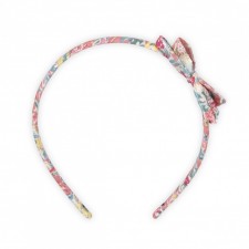 Hair band big pink flower