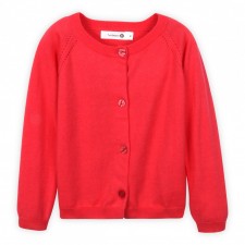 Cardigan strong pink knit
