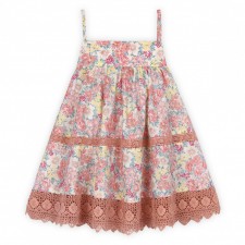 Dress bb big pink flower