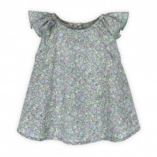 Top bb purple and green flower