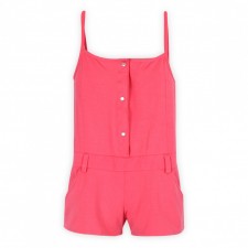 Jumpsuit strong pink jersey