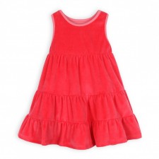 Dress strong pink terry