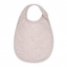 Baby bib blue checks