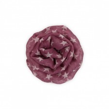 Flower hairclip purple star