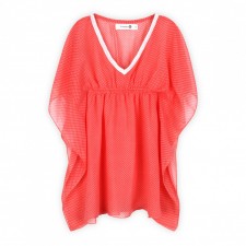 Tunic pink coral spot