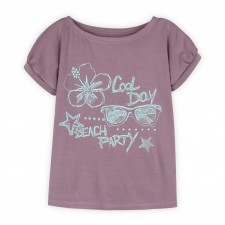 T-shirt purple jersey