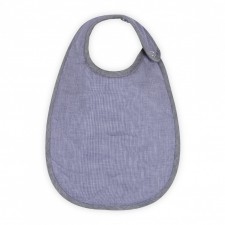 Baby bib Small blue checks