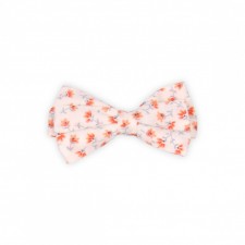 Tie hair clip little orange flower