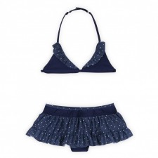 2 pcs swimwear blue lycra