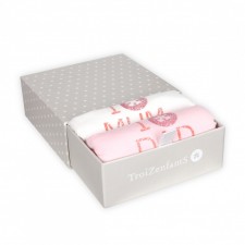 2 body pack off white and pink jersey