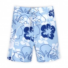 Swimwear blue hawaï flower