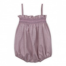 Jumpsuit purple spot