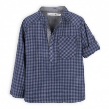 Shirt big blue checks