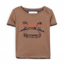 T-shirt baby beige jersey