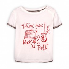 T-shirt baby off white jersey