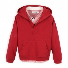 Sweat dark red jersey sweat