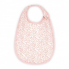 Baby bib little orange flower 