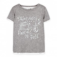 T-shirt grey jersey