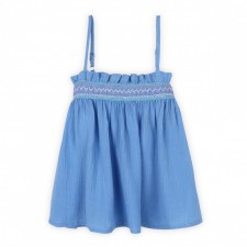 Top blue cotton