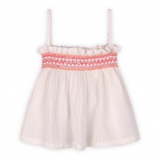 Top bb off-white cotton