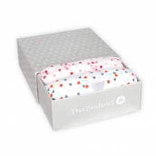 2 body pack pink and blue heart jersey