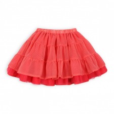 Skirt pink coral spot